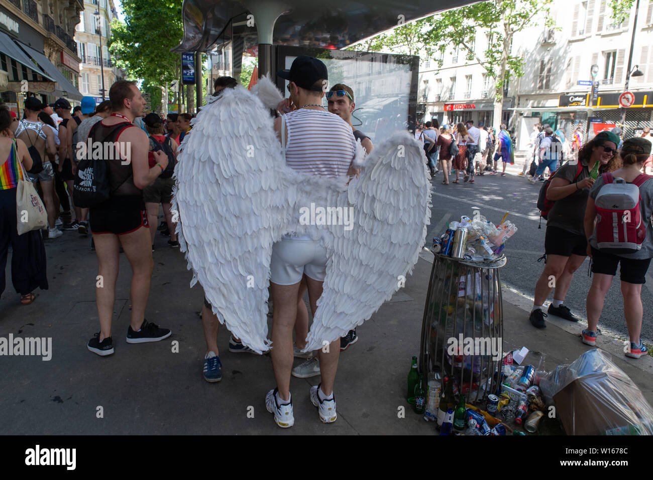 Parigi 2019 Gay Pride Foto Stock