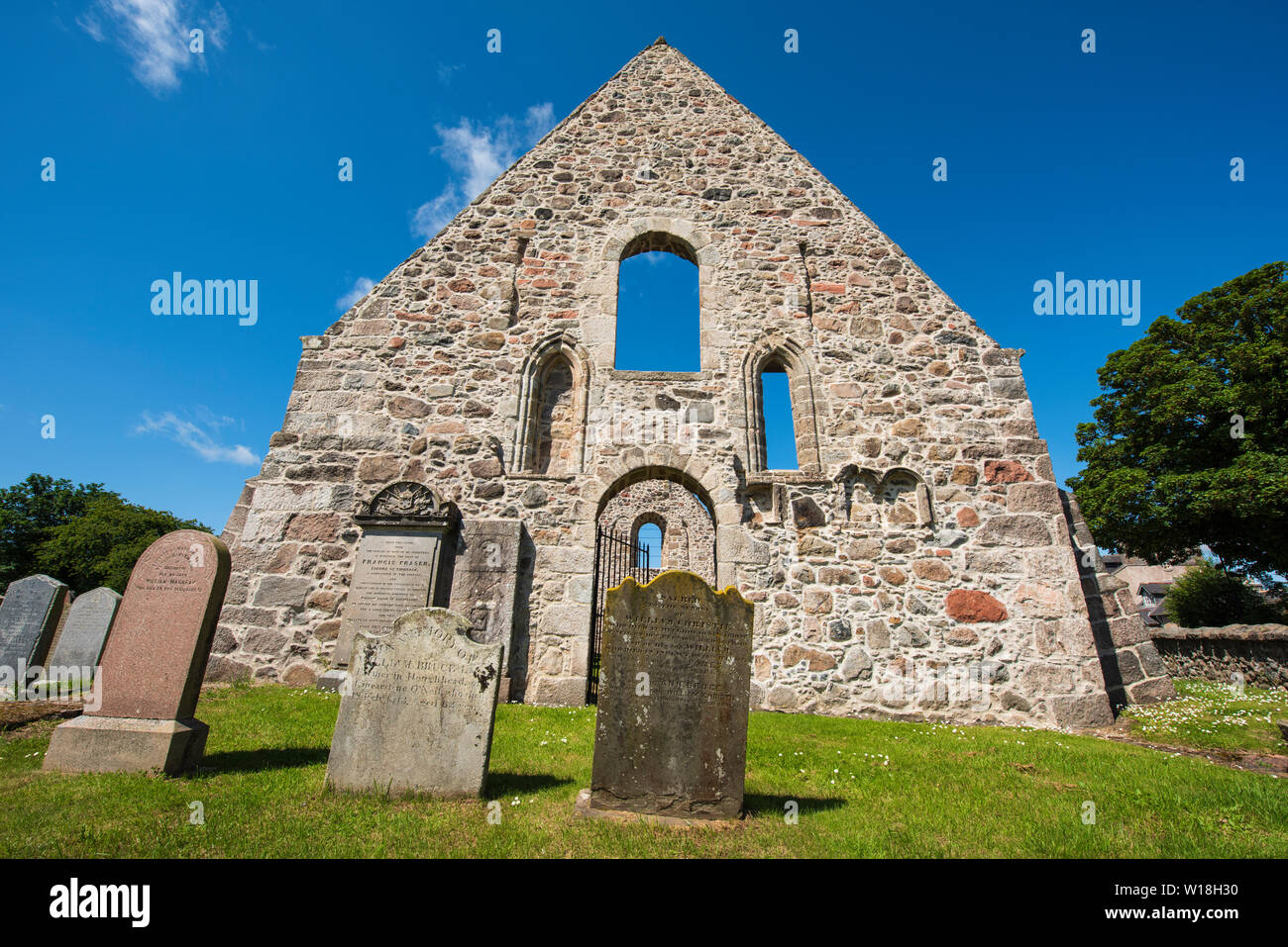 Kincardine O'Neil vecchia Chiesa Parrocchiale e ospedale, Kincardine O'Neil, Aberdeenshire, Scozia. Foto Stock