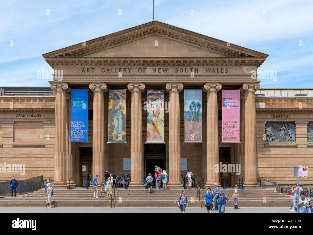 Galleria d'arte del Nuovo Galles del Sud, il dominio, Sydney, Australia Foto Stock