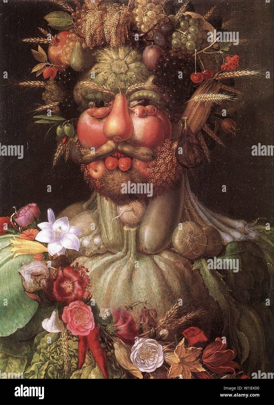 Giuseppe Arcimboldo - Vertemnus 1591 Foto Stock