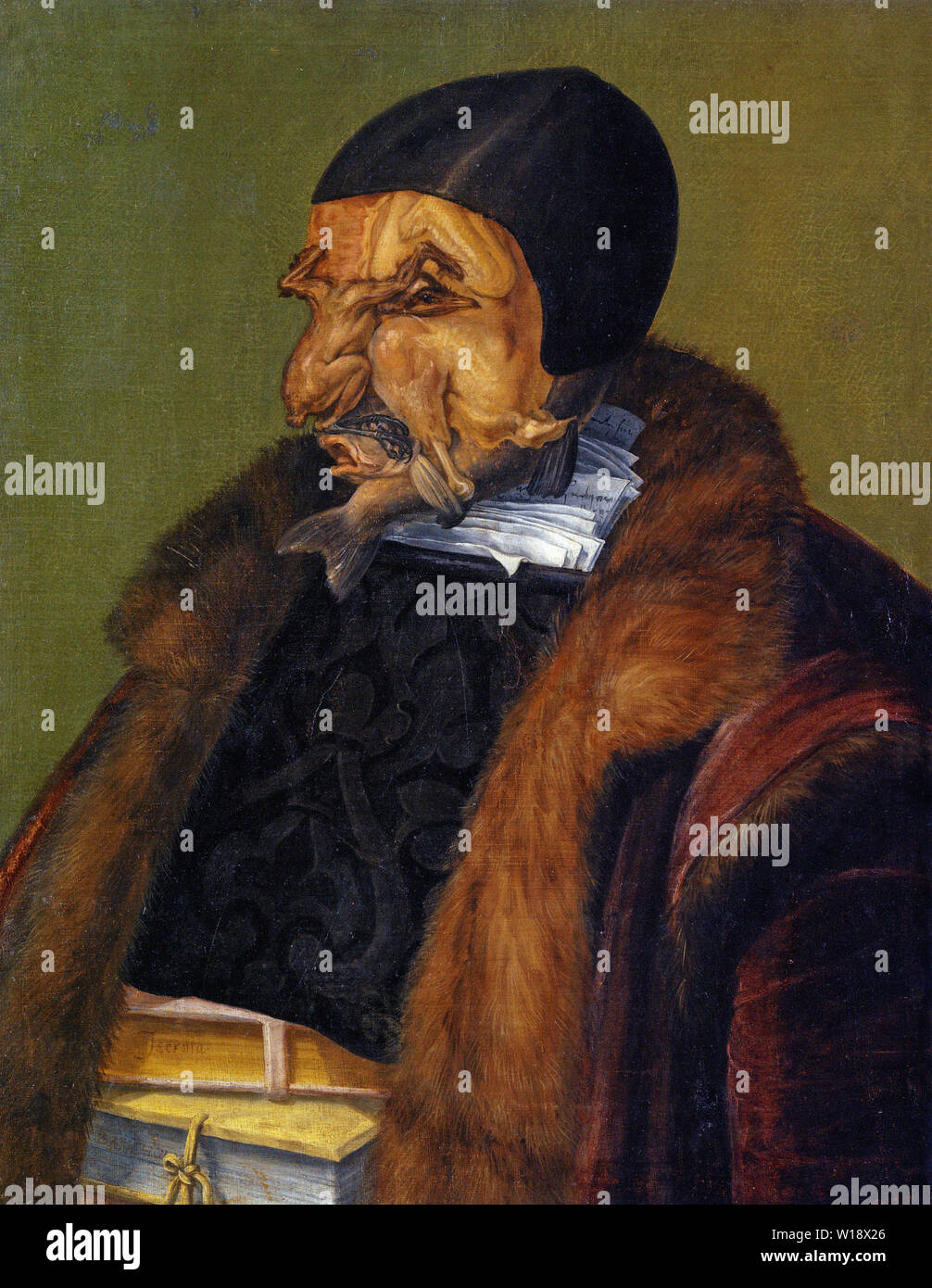 Giuseppe Arcimboldo - Giurista avvocato 1566 Foto Stock