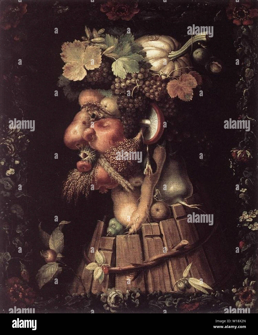 Giuseppe Arcimboldo - Autunno 1573 Foto Stock