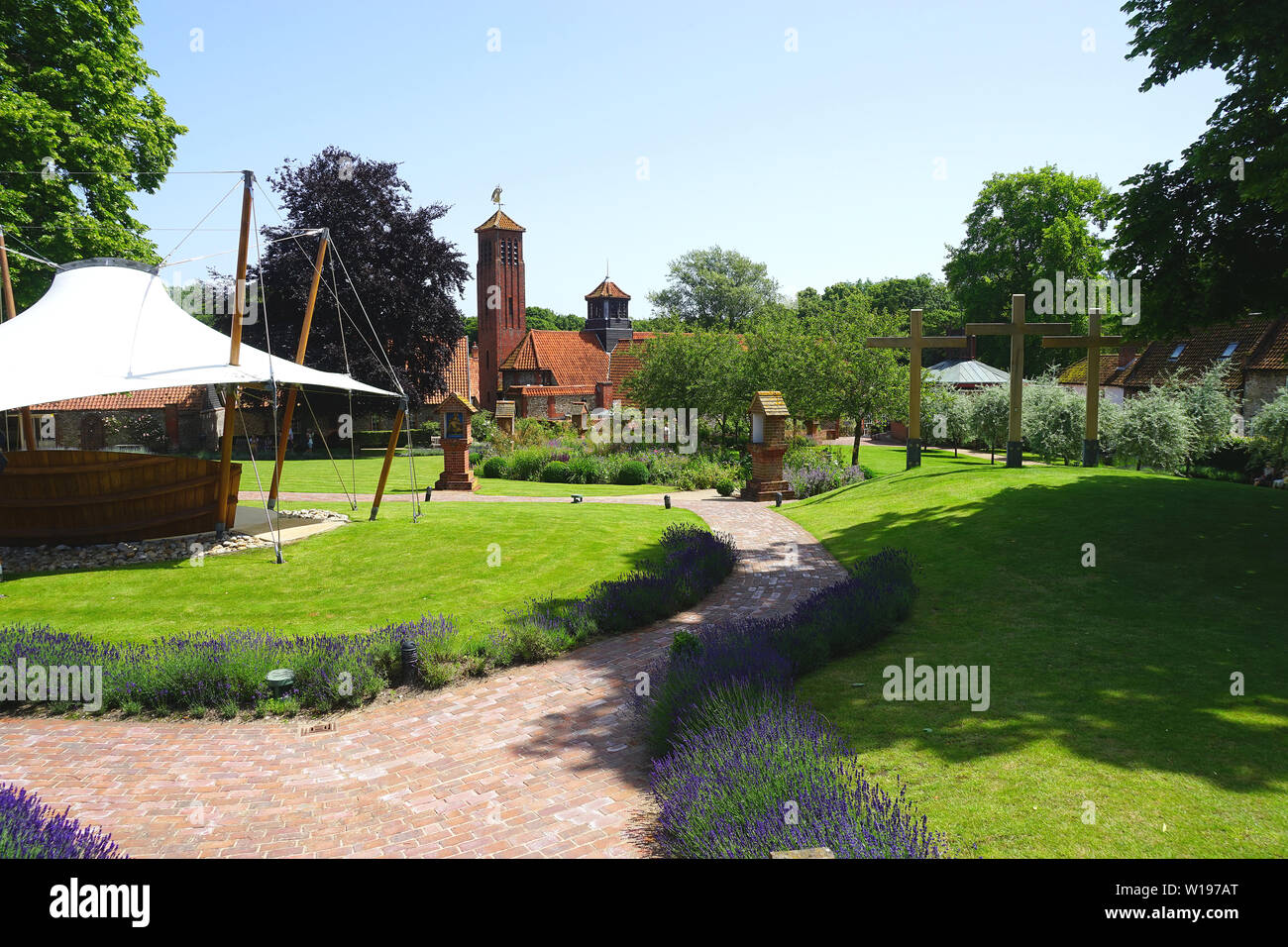 La Chiesa Anglicana Santuario di Nostra Signora di Walsingham Foto Stock