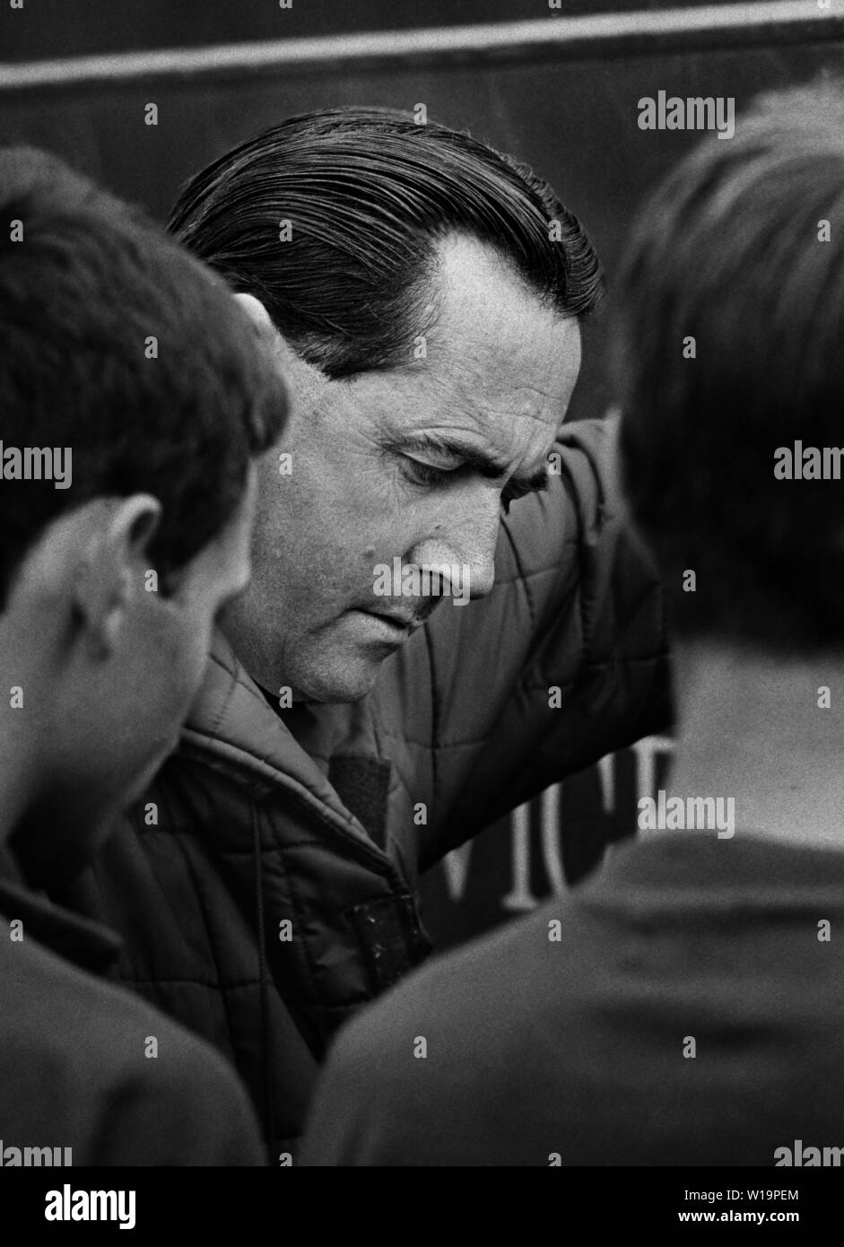 Sir Jack Brabham,formula one world champion1959,60,66 Foto Stock