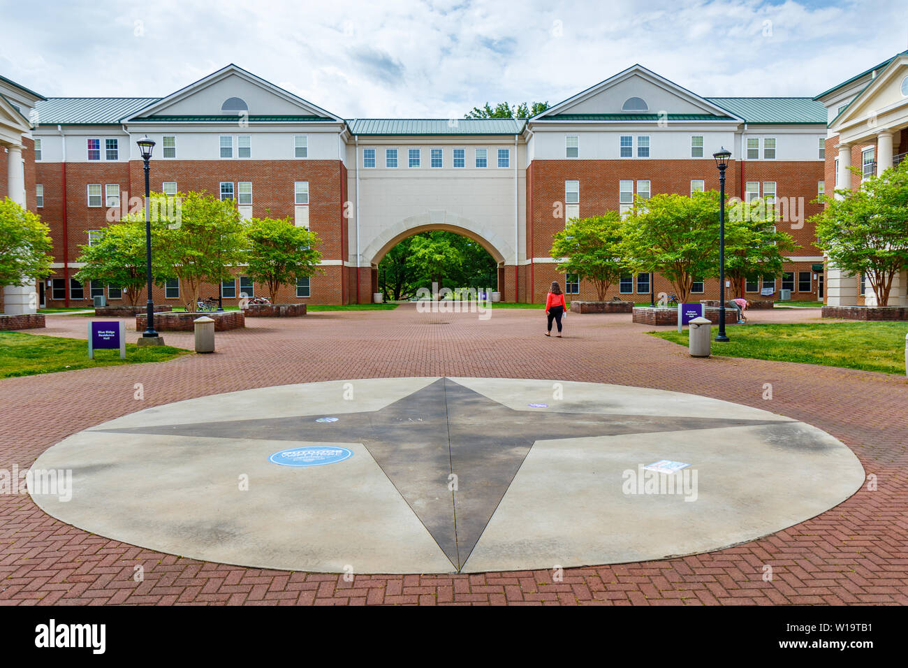 CULLOWHEE, NC, Stati Uniti d'America - 4 maggio: Balsamo Residence Hall il 4 maggio 2019 presso la Western Carolina Università in Cullowhee, North Carolina. Foto Stock