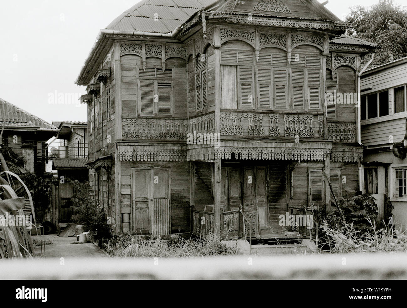 Architettura tradizionale del Windsor House a Bangkok in Tailandia in Asia del sud-est in Estremo Oriente. Foto Stock
