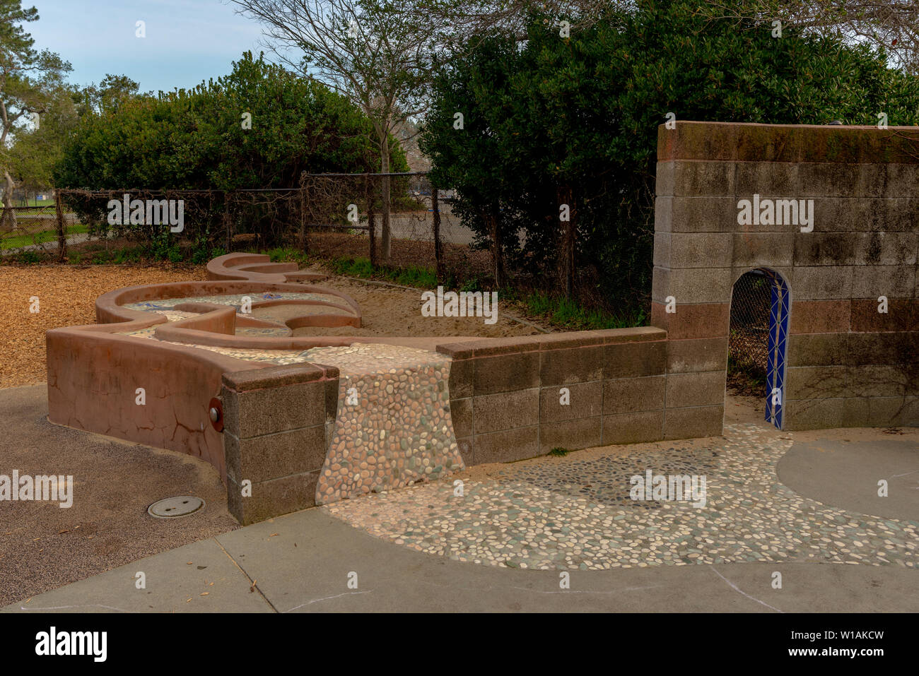 SAN RAFAEL, CA - 27 gennaio 2019: Marin Civic Center, San Rafael, CA Foto Stock