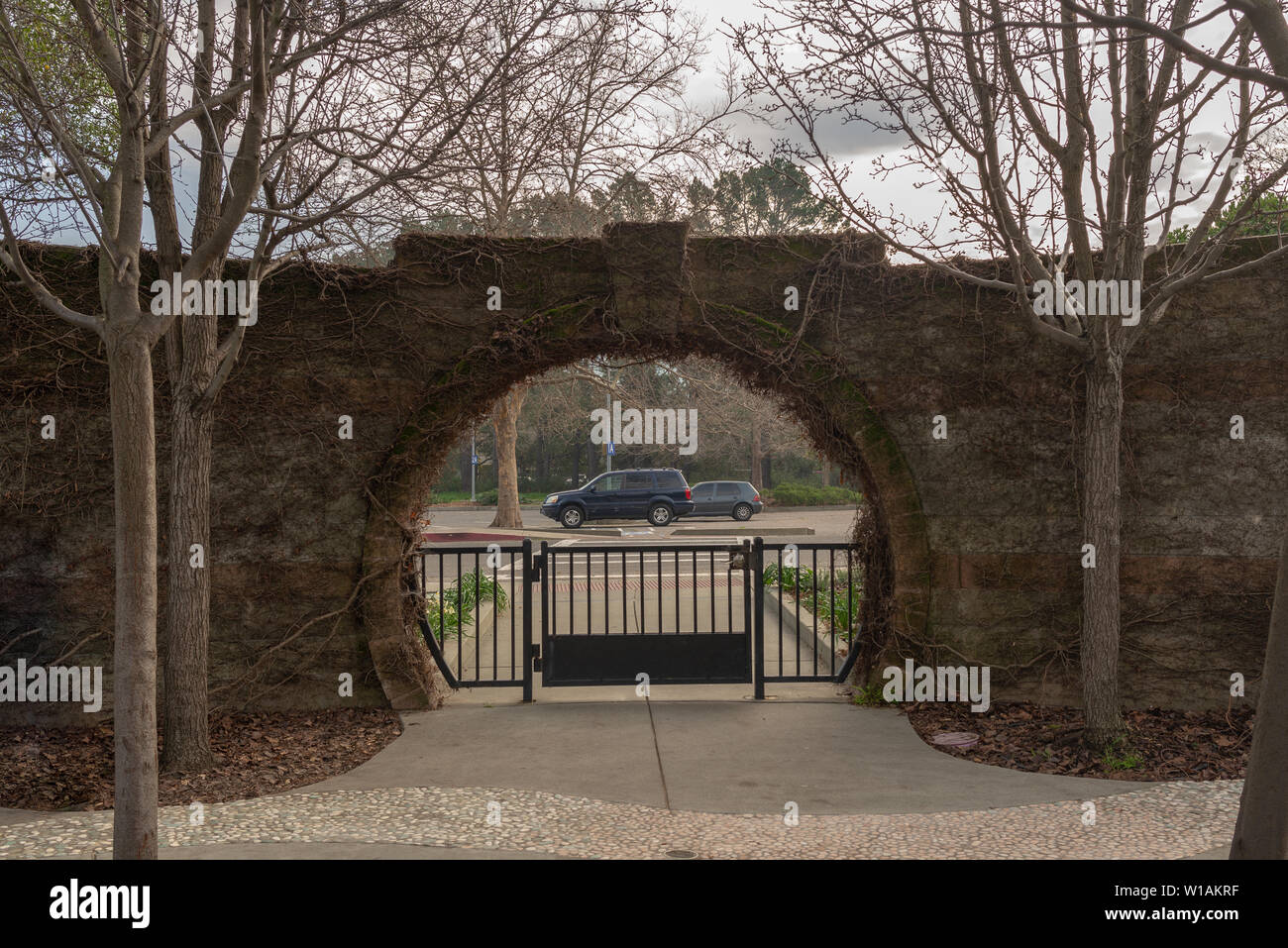 SAN RAFAEL, CA - 27 gennaio 2019: Marin Civic Center, San Rafael, CA Foto Stock