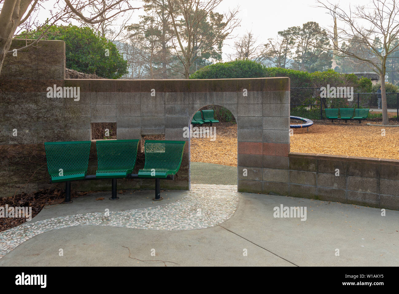 SAN RAFAEL, CA - 27 gennaio 2019: Marin Civic Center, San Rafael, CA Foto Stock