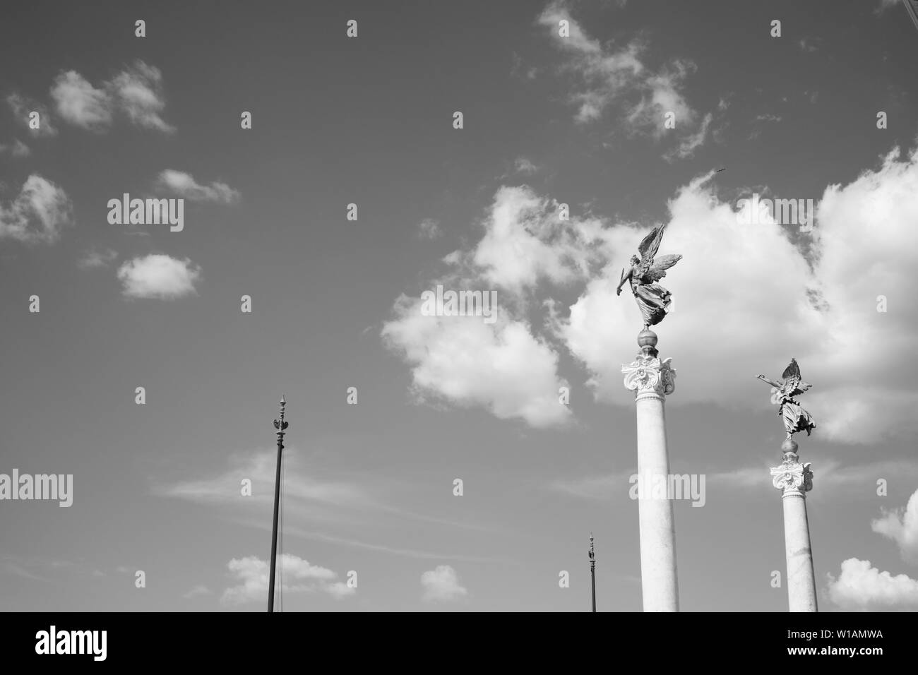 Famoso monumento della città di Roma, ha visitato da milioni di persone provenienti da tutto il mondo. Foto Stock