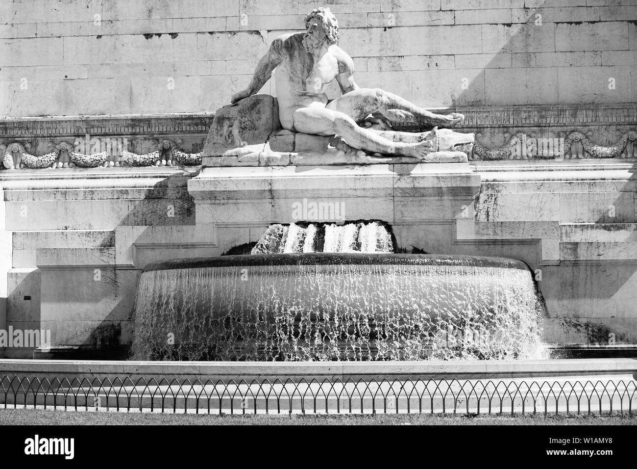 Famoso monumento della città di Roma, ha visitato da milioni di persone provenienti da tutto il mondo. Foto Stock