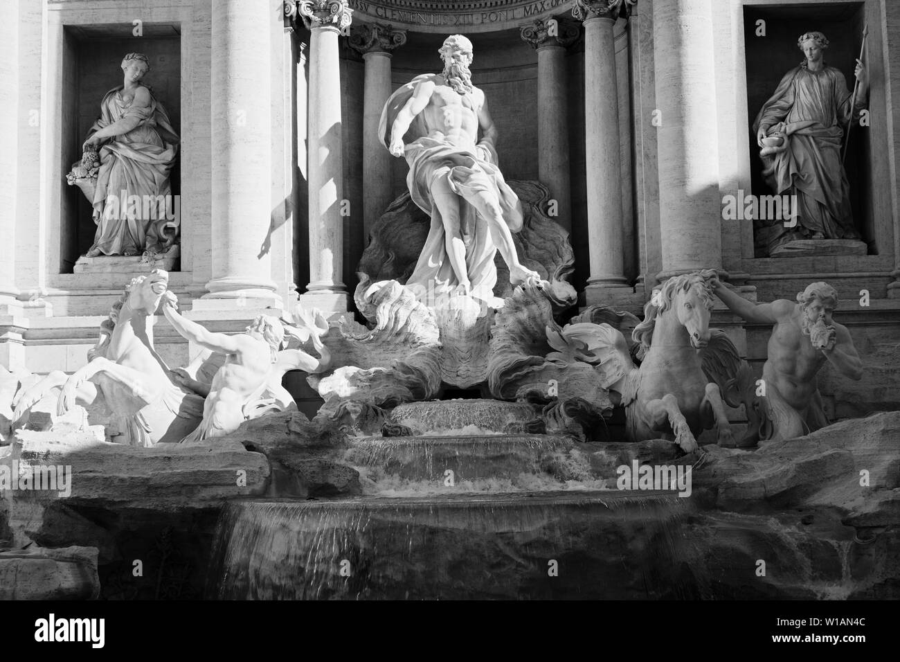 Famoso monumento della città di Roma, ha visitato da milioni di persone provenienti da tutto il mondo. Foto Stock