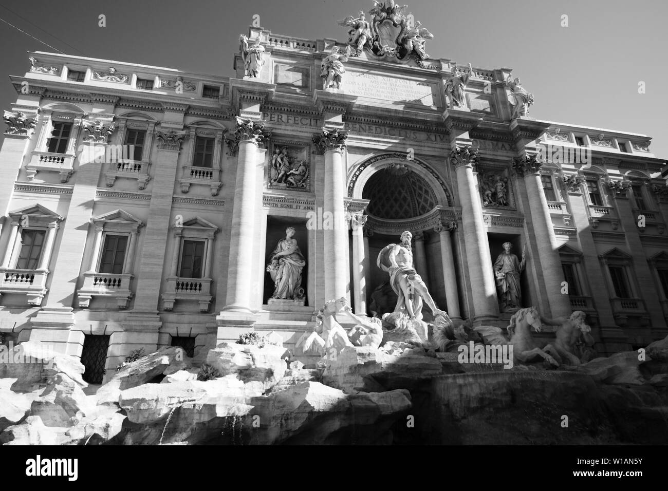 Famoso monumento della città di Roma, ha visitato da milioni di persone provenienti da tutto il mondo. Foto Stock