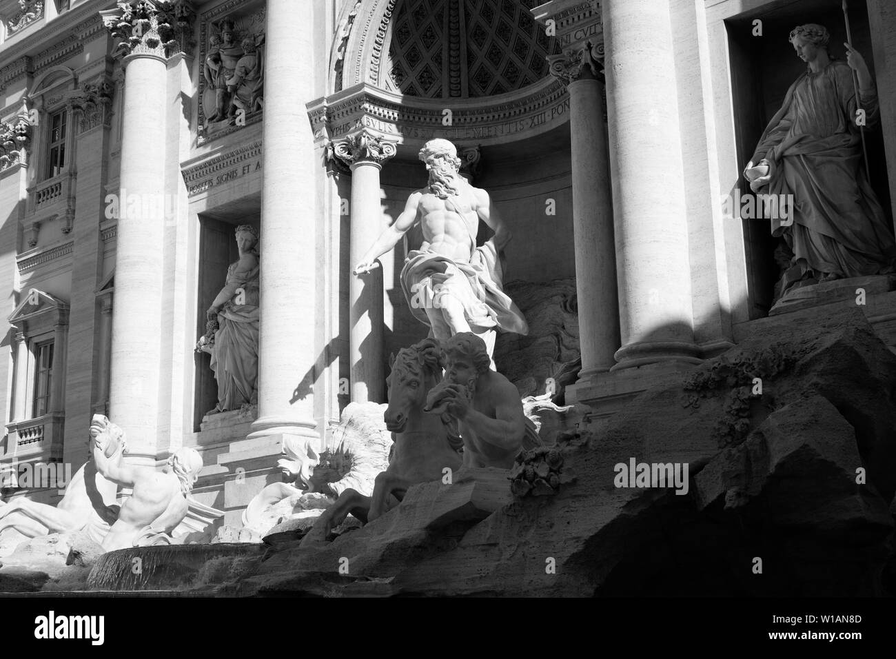 Famoso monumento della città di Roma, ha visitato da milioni di persone provenienti da tutto il mondo. Foto Stock
