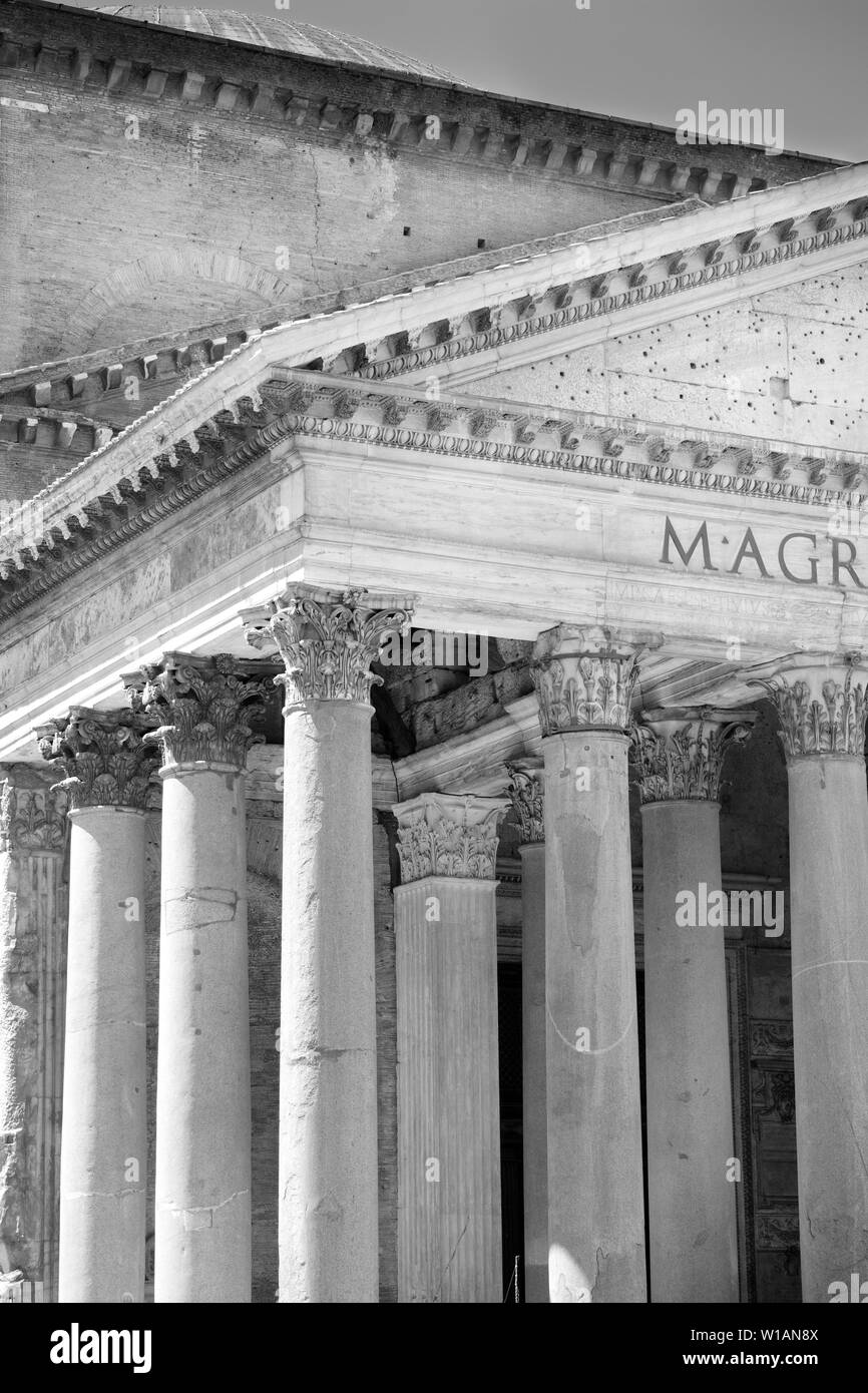 Famoso monumento della città di Roma, ha visitato da milioni di persone provenienti da tutto il mondo. Foto Stock