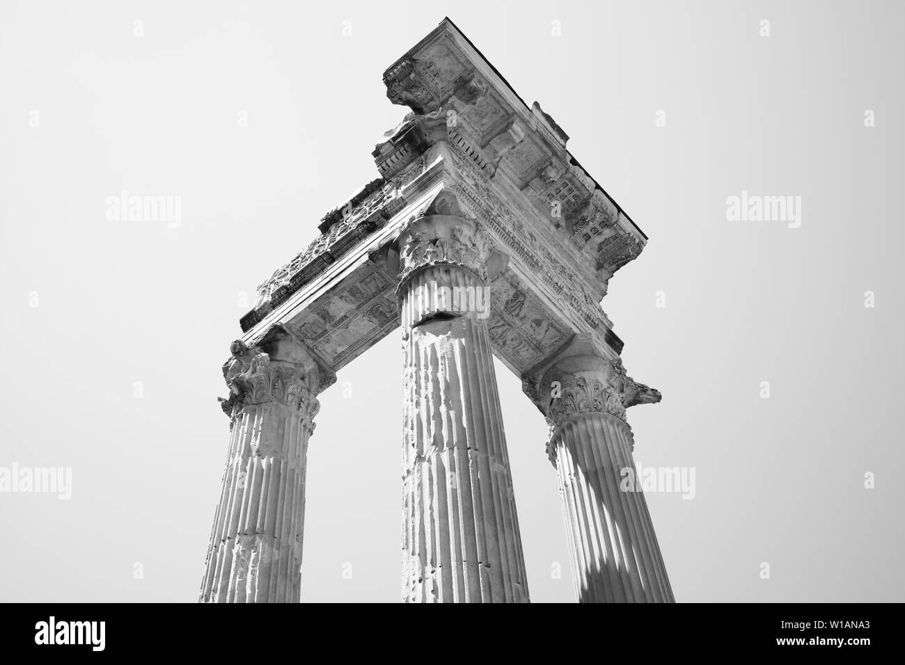 Famoso monumento della città di Roma, ha visitato da milioni di persone provenienti da tutto il mondo. Foto Stock