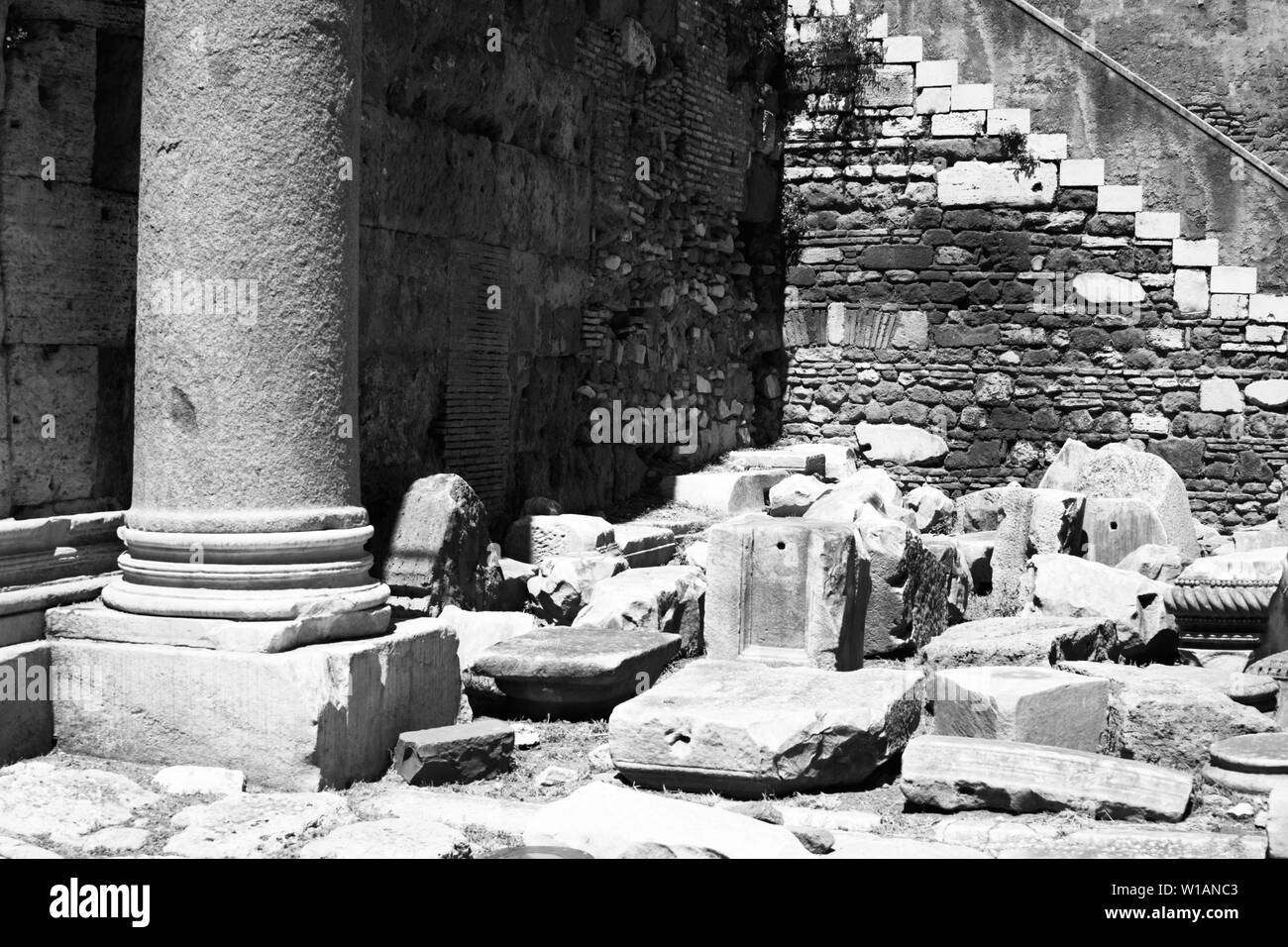 Famoso monumento della città di Roma, ha visitato da milioni di persone provenienti da tutto il mondo. Foto Stock
