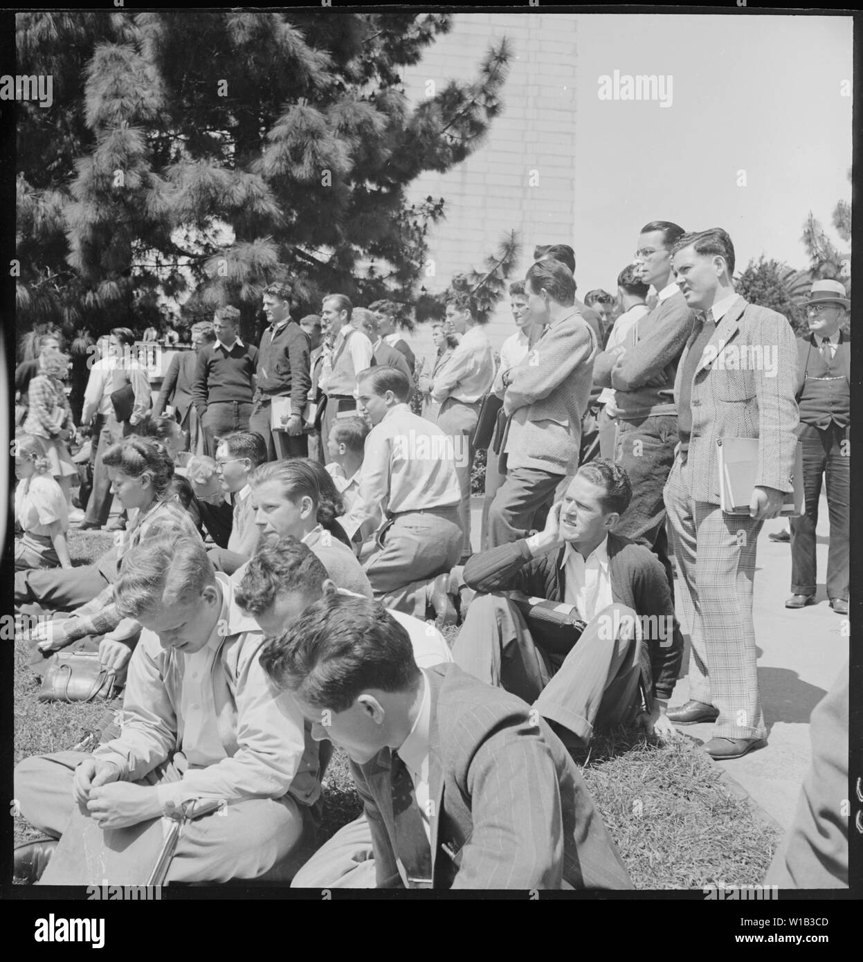 Berkeley, California. Università di California Forum di Prato. Ascolto della gioventù per la gioventù Foto Stock