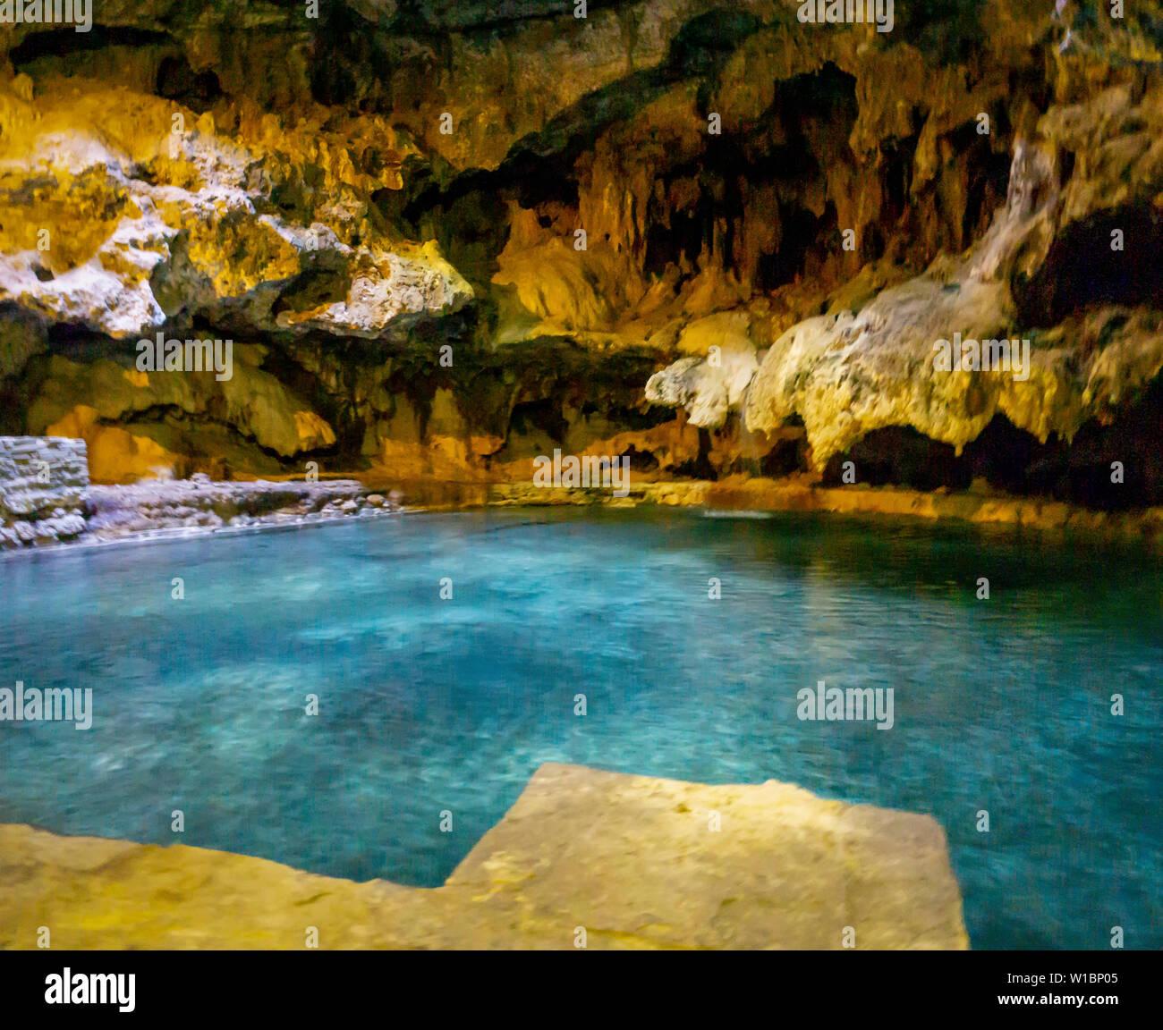 Grotta di bacino e il Sito Storico Nazionale di Banff Alberta Canada Foto Stock