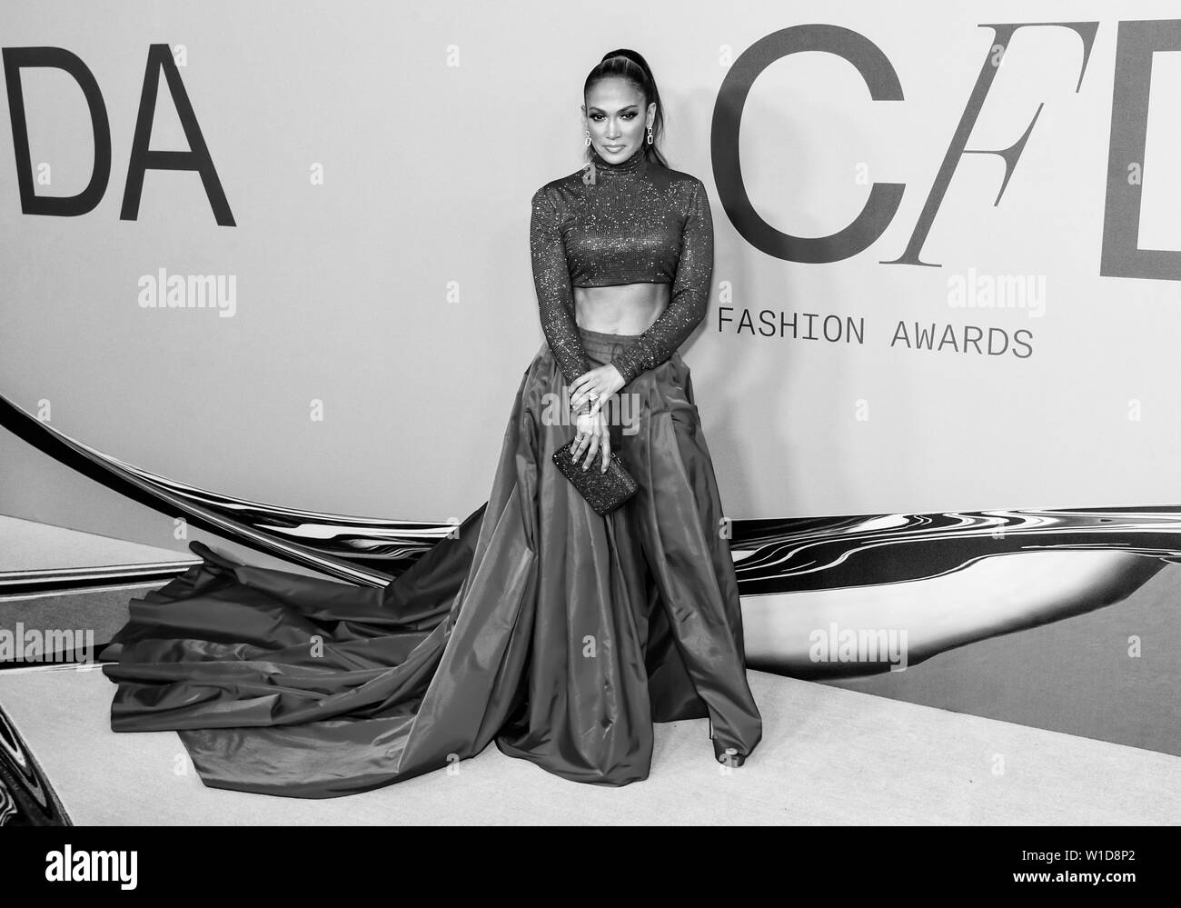 New York, NY - Giugno 03, 2019: Jennifer Lopez assiste 2019 CFDA Fashion Awards al Brooklyn Museum Foto Stock