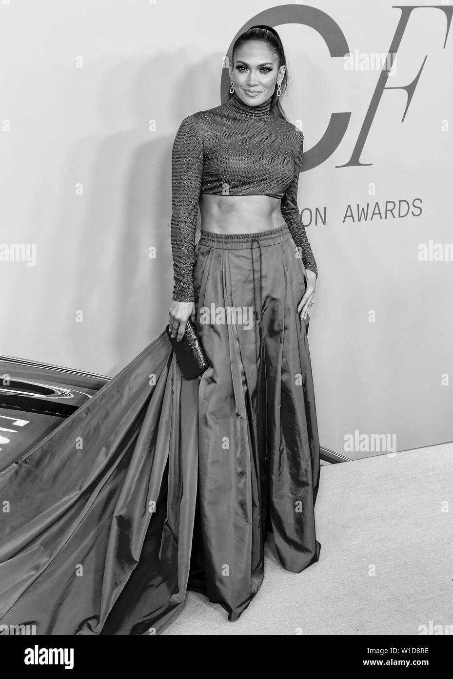 New York, NY - Giugno 03, 2019: Jennifer Lopez assiste 2019 CFDA Fashion Awards al Brooklyn Museum Foto Stock