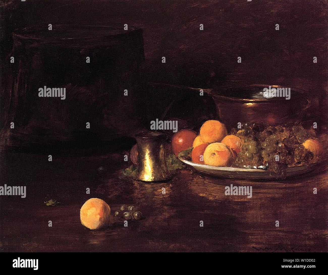 William Merritt Chase - ancora frutti di vita 1 Foto Stock