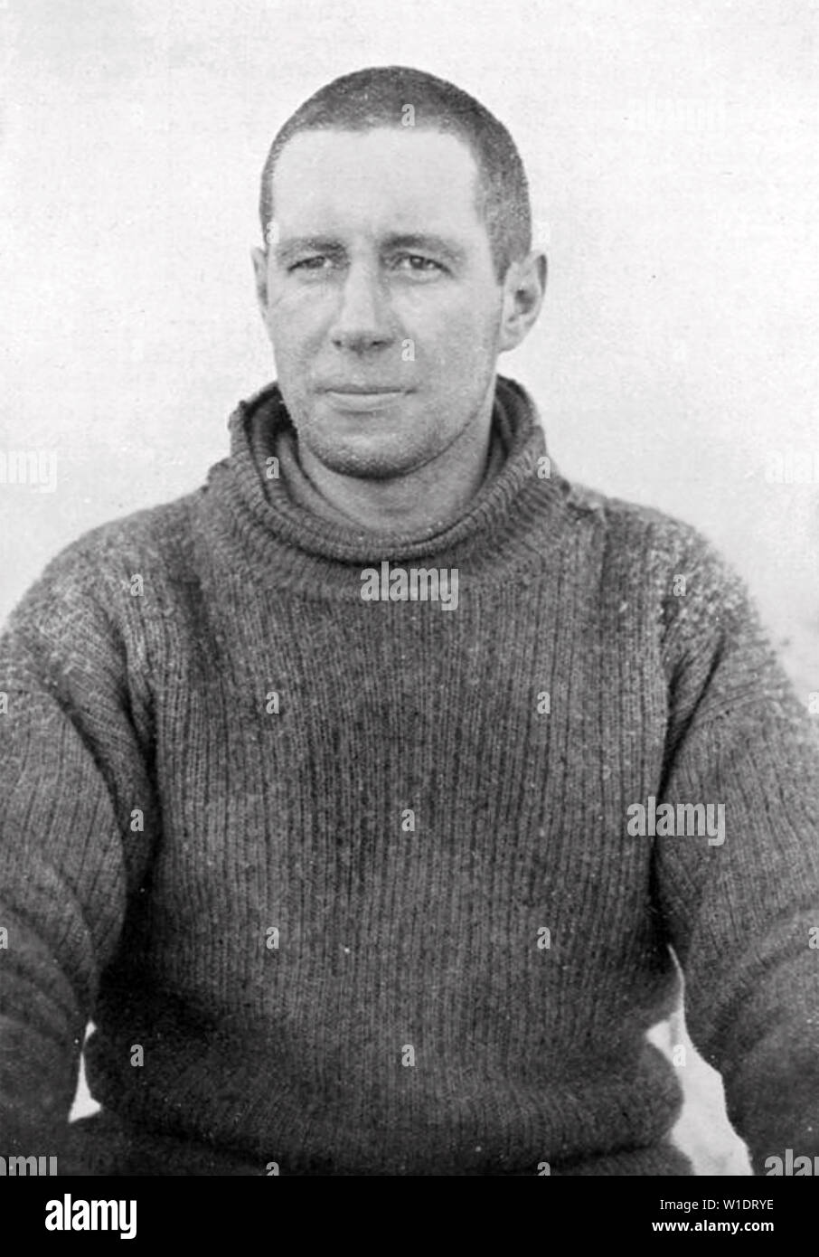 LAWRENCE OATES (1880-192) ufficiale dell'esercito britannico che morì durante la Terra Nova spedizione in Antartide. Foto Stock