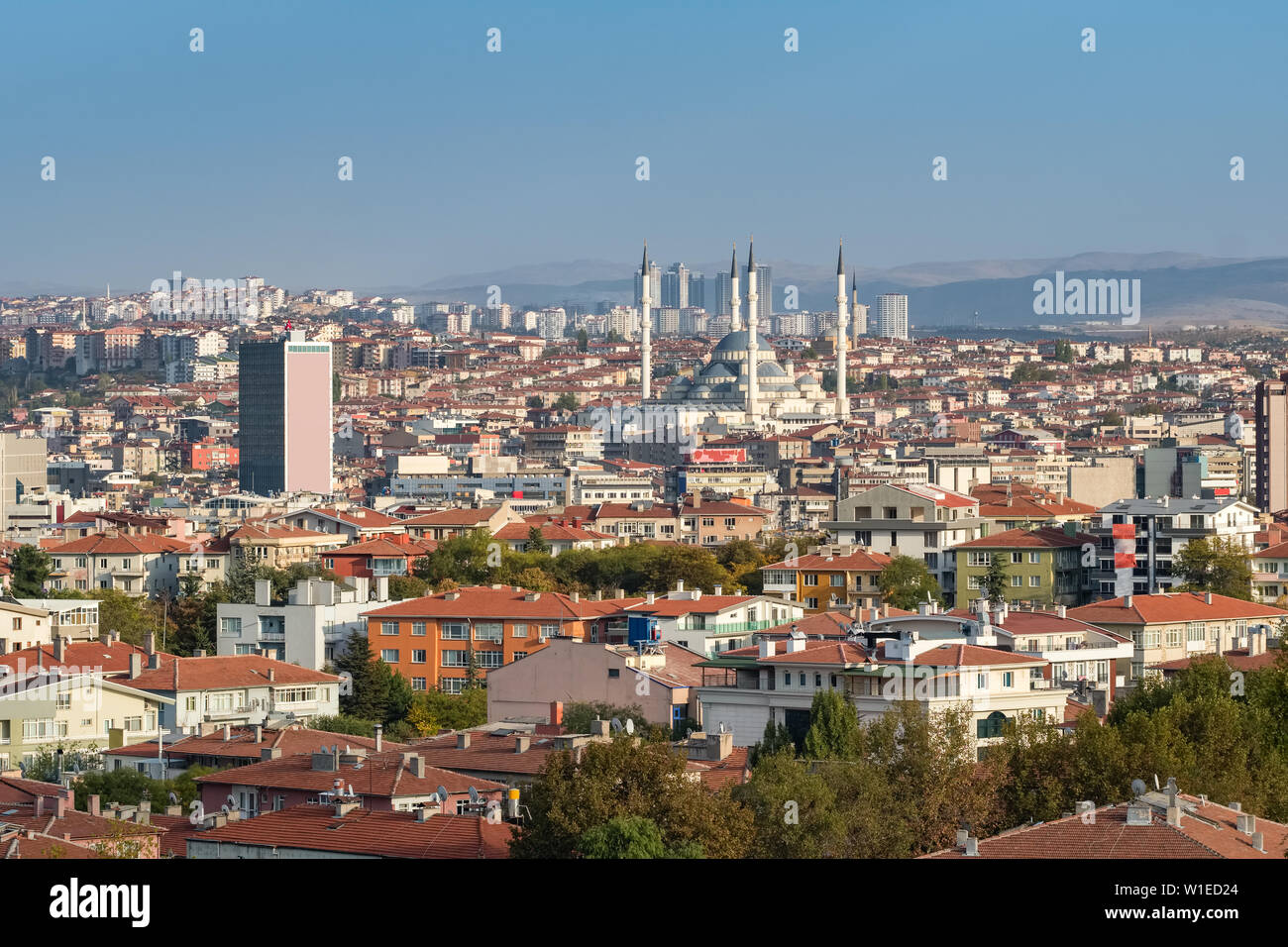 Paesaggio urbano di Ankara in Turchia Foto Stock