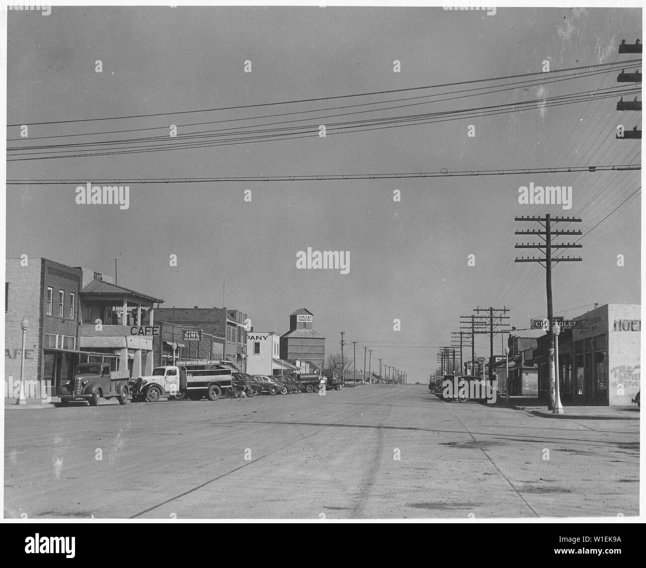 La Contea di Haskell, Kansas (Sublette). Sublette è la sede della