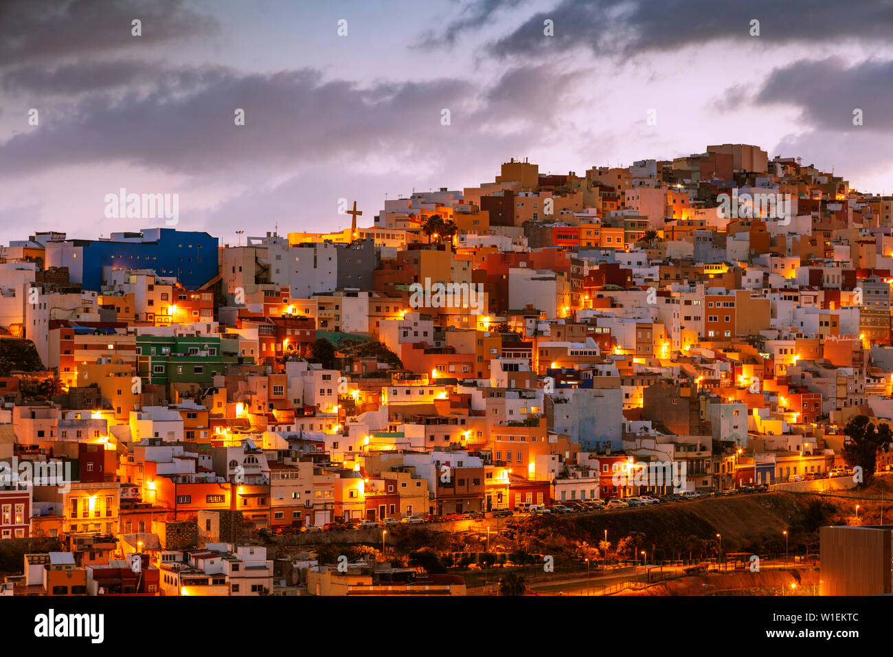 Santa Cruz de Gran Canaria Gran Canaria Isole Canarie Spagna, Atlantico, Europa Foto Stock