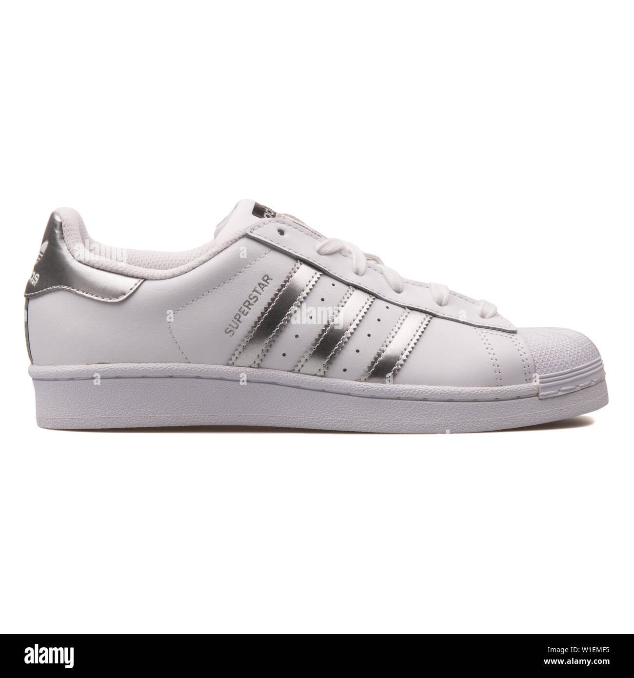 Superstar bianche cheap e argento