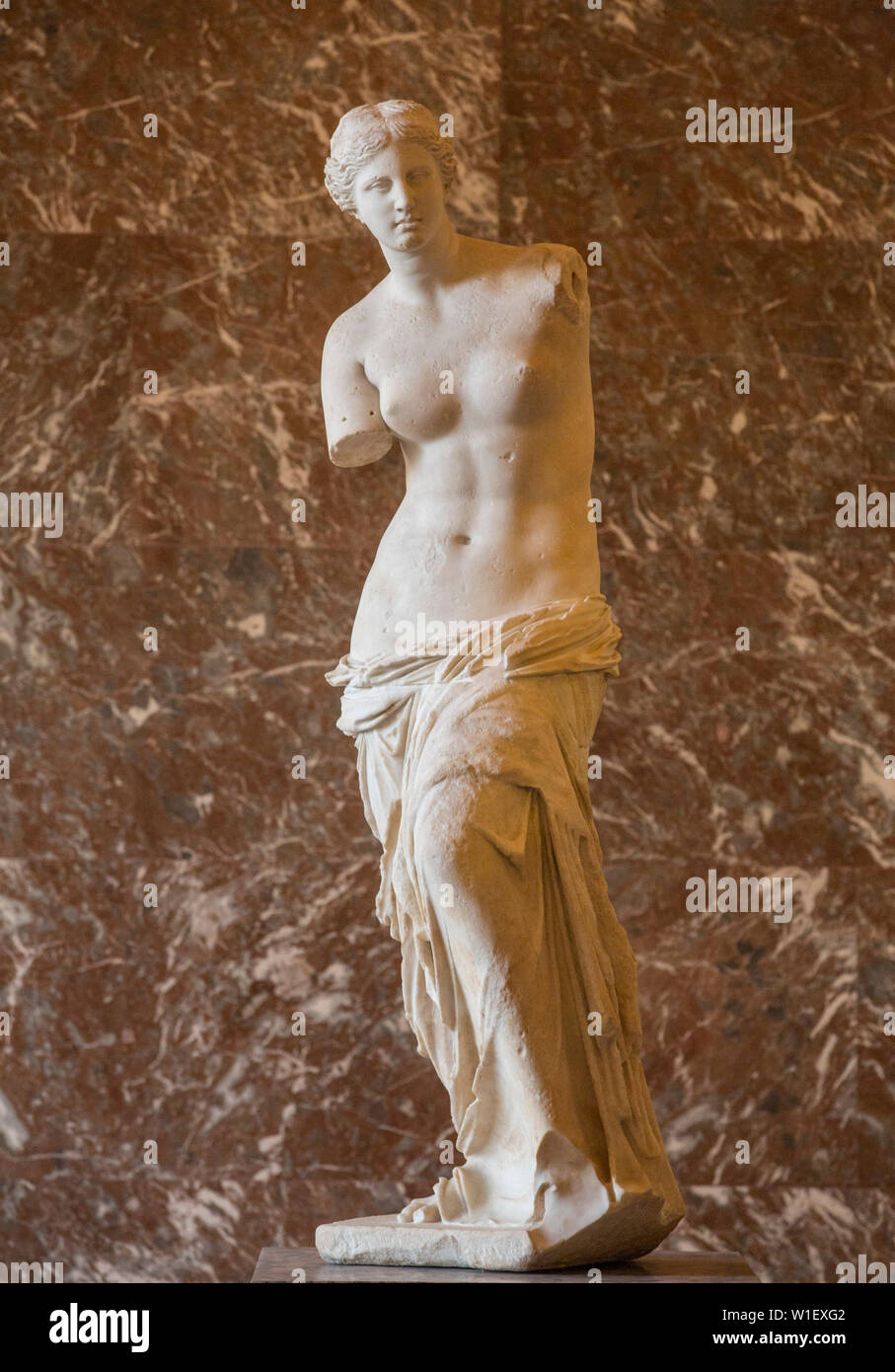 LE LOUVRE MUSEUM PARIS Foto Stock