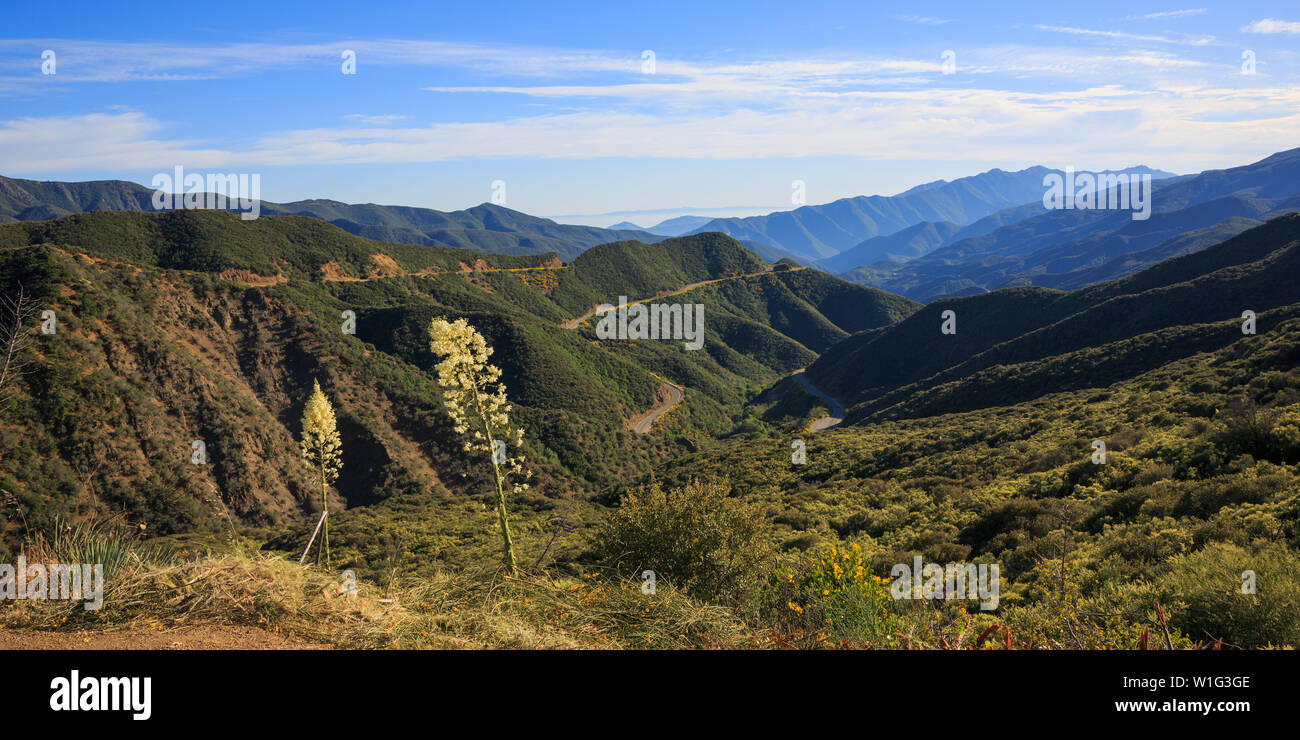 California paesaggio di montagna Foto Stock