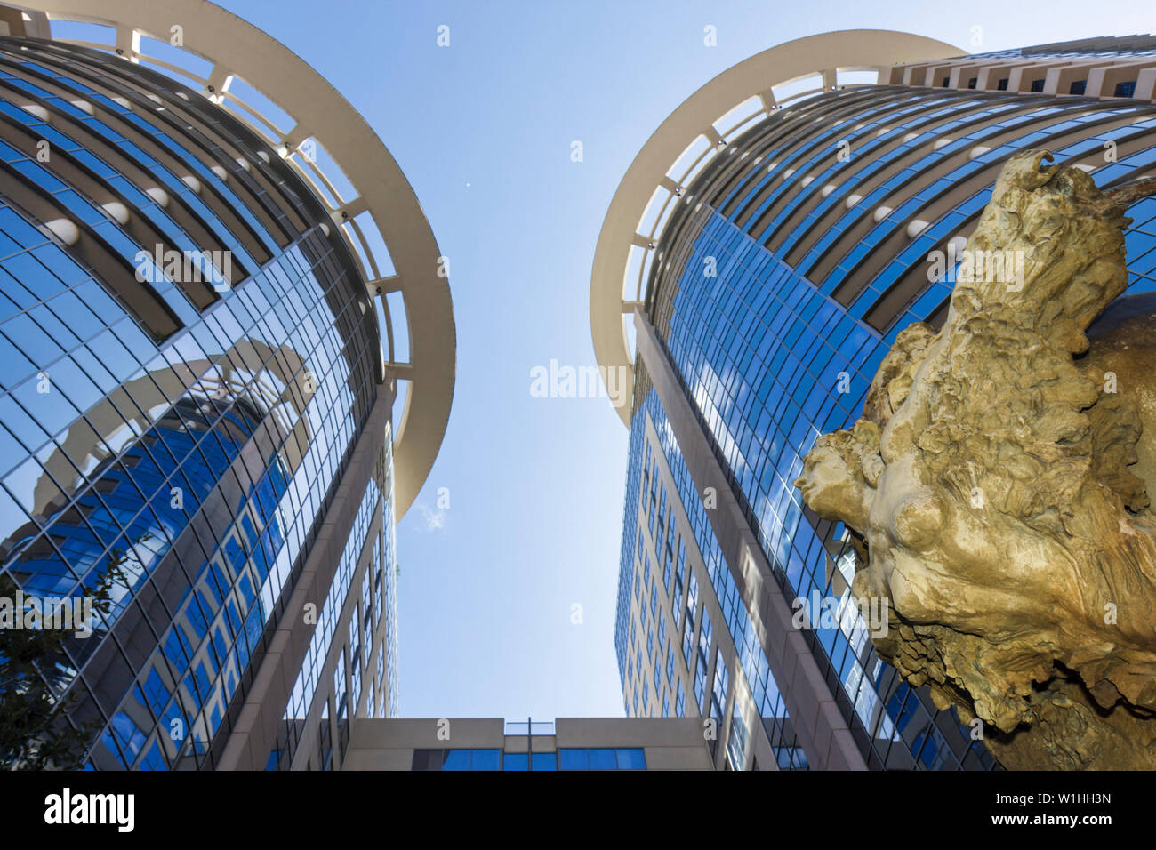 Orlando Florida,South Orange Avenue,Downtown,The Plaza,condominio ufficio,residenziale,appartamento,appartamenti,appartamento,edificio,immobiliare commerciale,econom Foto Stock