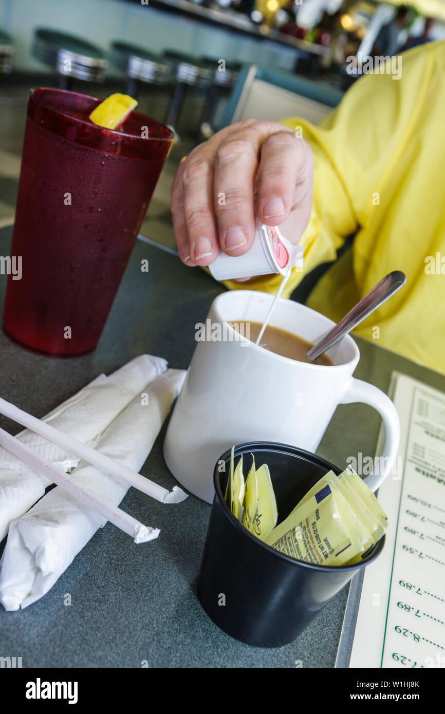 Florida Highlands County, Sebring, US Highway Route 27, Sebring Diner, ristorante, ristoranti, ristoranti, ristoranti, ristoranti, ristoranti, ristoranti, ristoranti, caffè, bistrot, servi Foto Stock