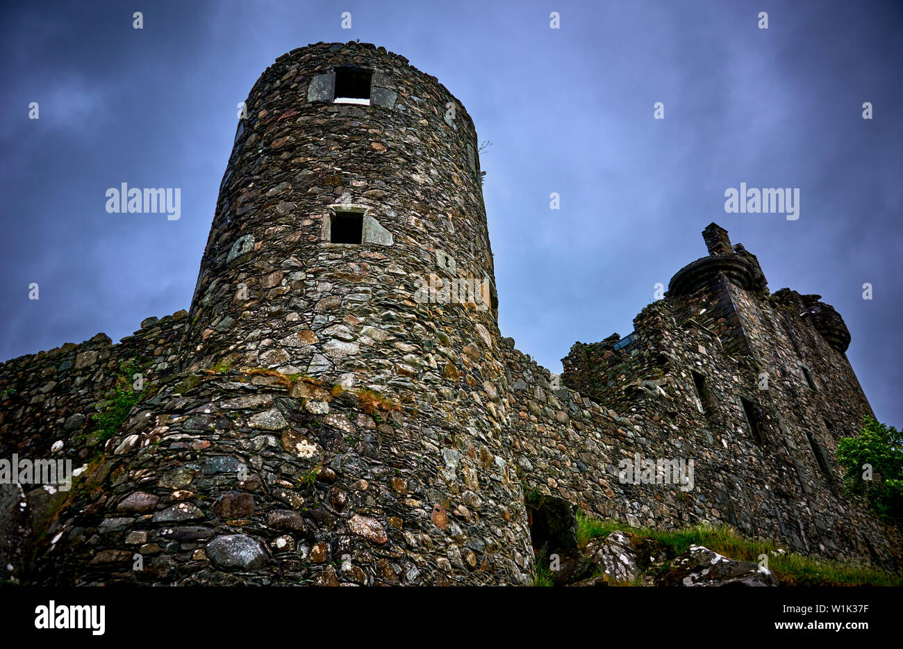 Kilchurn Castle (KC) Foto Stock