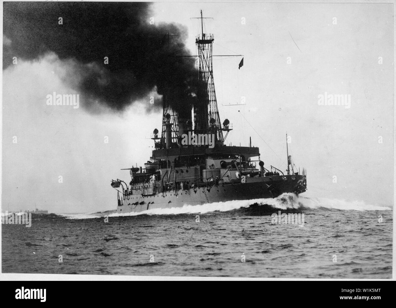 Il Museo della Portaerei U.S.S. Michigan, circa 1918, 1917 - 1919; Note Generali: Utilizzo di guerra e di conflitto numero 483 quando si ordina una riproduzione o la richiesta di informazioni su questa immagine. Foto Stock