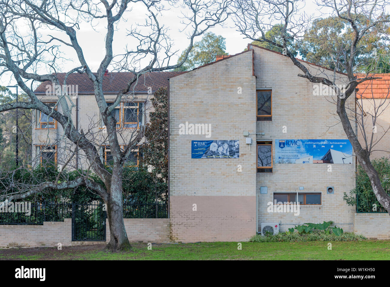 Prende il nome da un ex Primo ministro, Robert Menzies è un collegio residenziale anglicana college di Macquarie University costruito nel 1972. Foto Stock