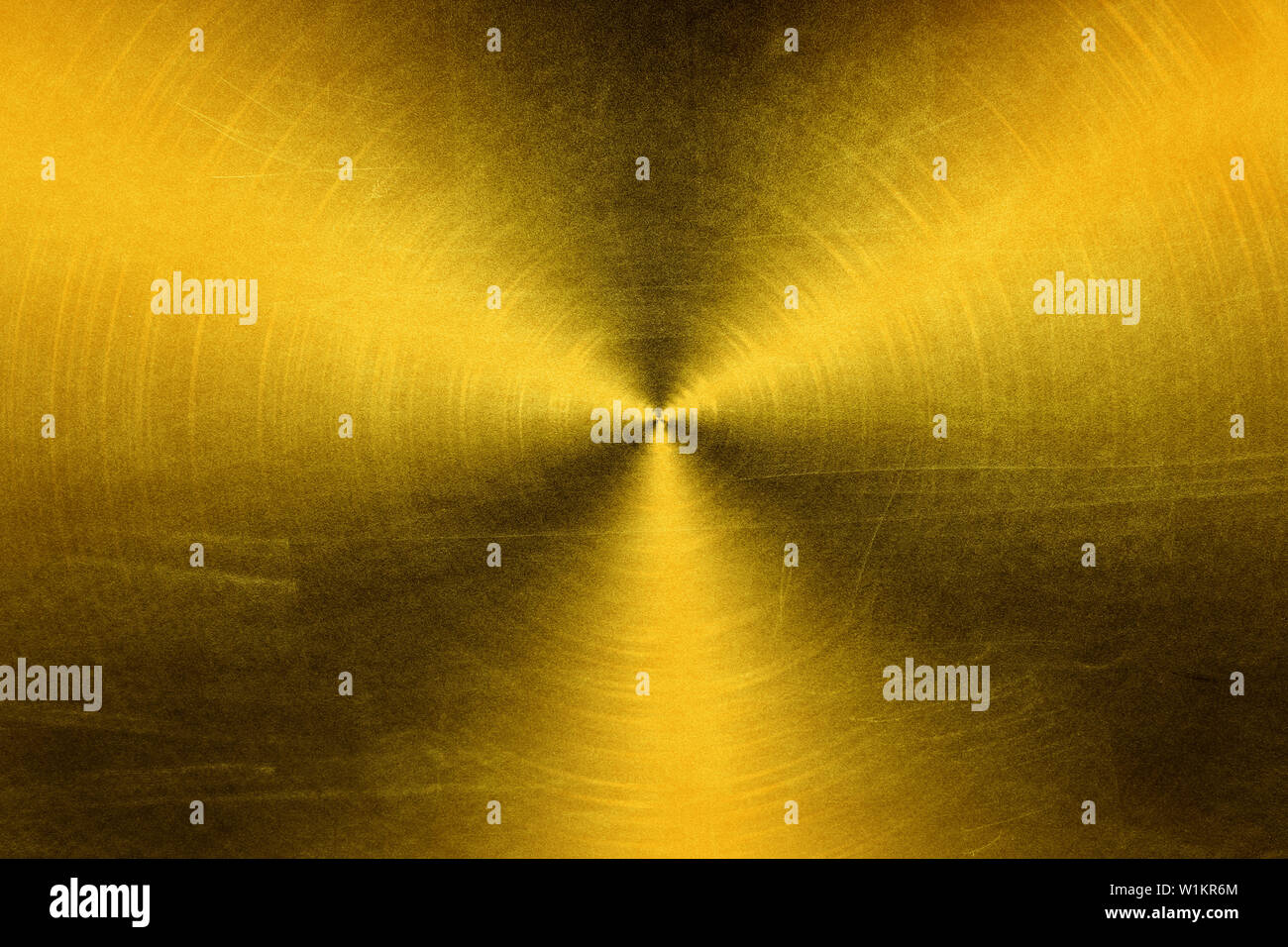 Oro sullo sfondo di metallo Foto Stock