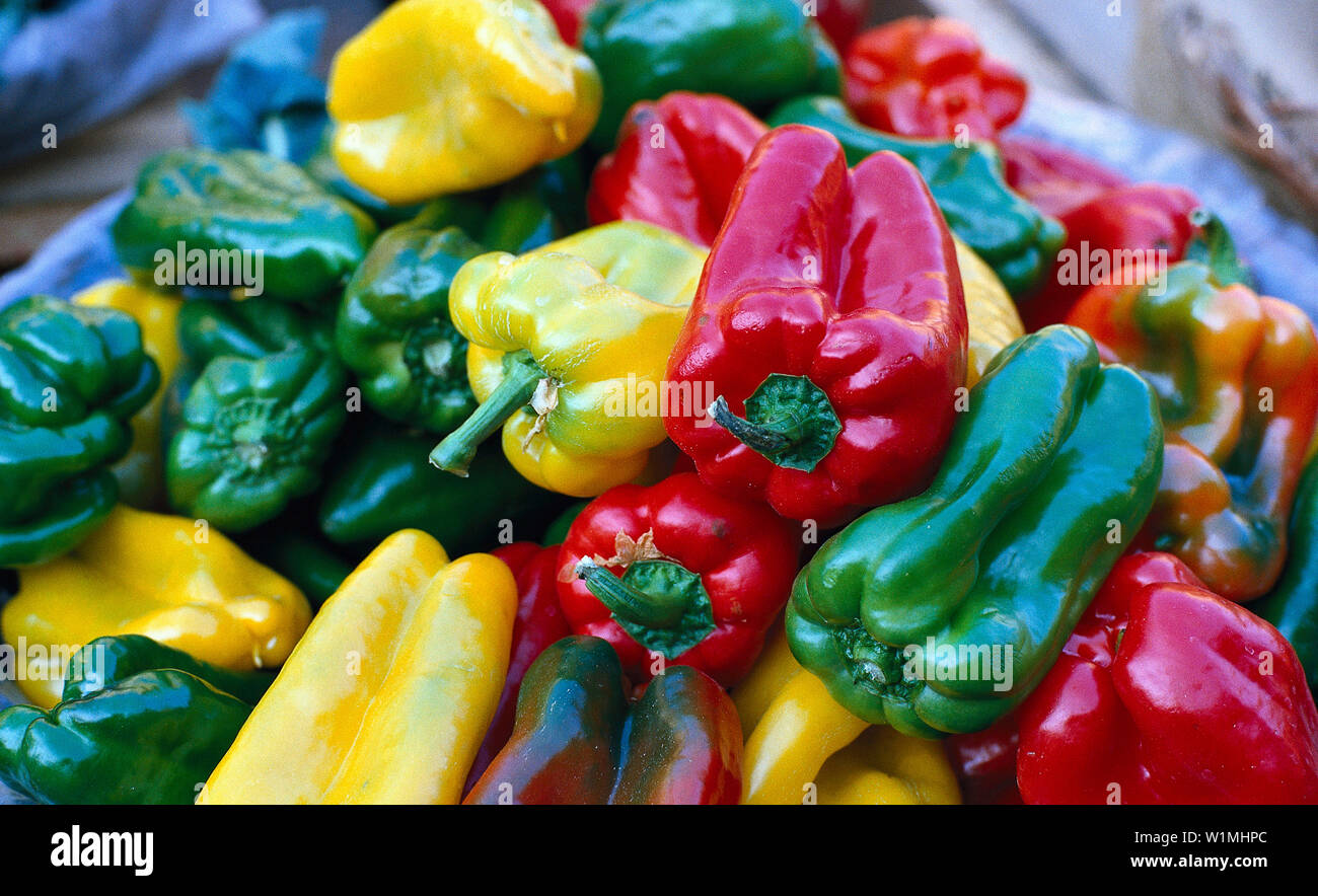 La paprica, cibo Foto Stock