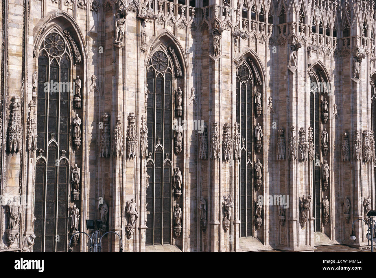 Duomo di Milano, Milano, Lombardia Italia Foto Stock