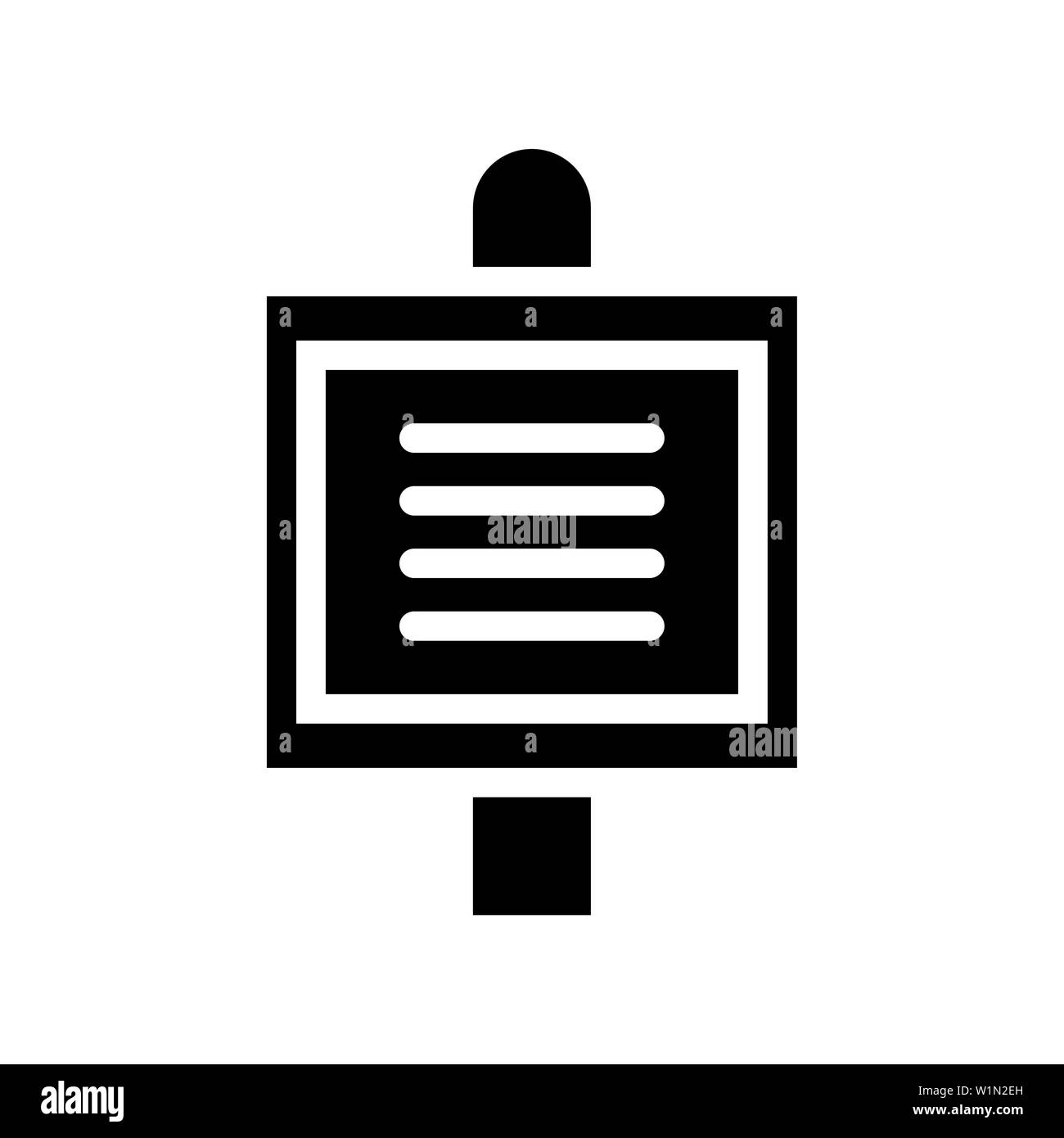 Icona di sangue. flat illustrazione di sangue icona vettore per il web. Uso perfetto per il sito web, pattern, app, etc. Foto Stock