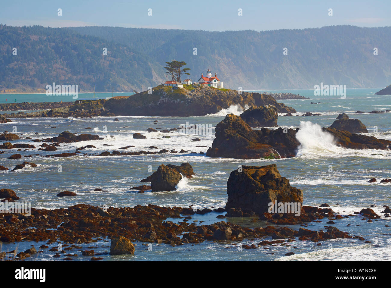 , Crescent City , California , Stati Uniti Foto Stock