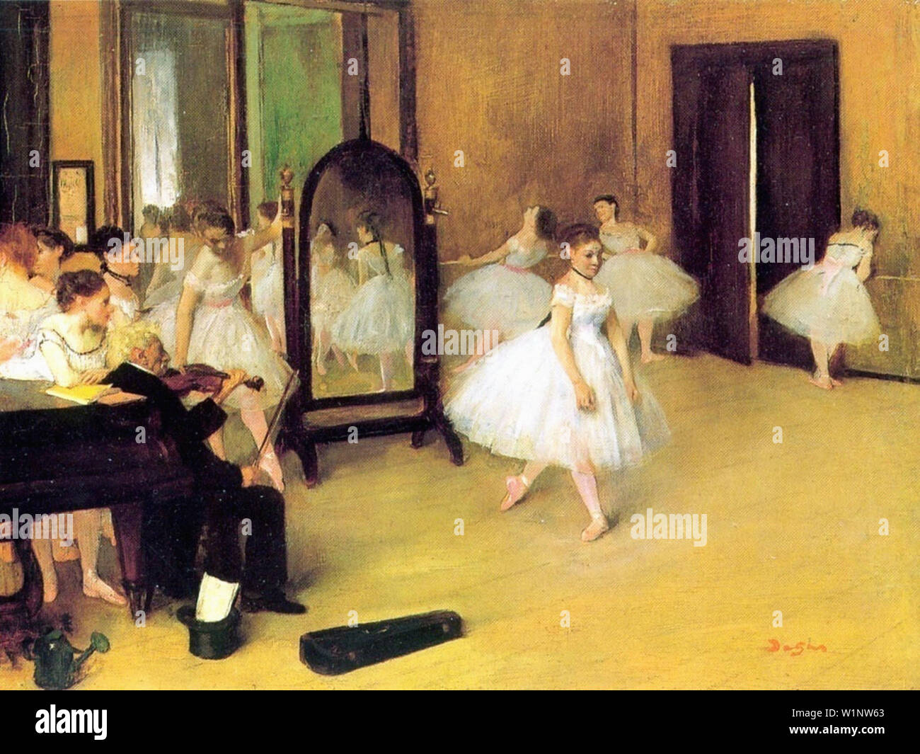 Edgar Degas - Corso di Danza 1871 Foto Stock