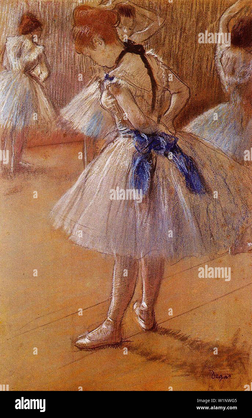 Edgar Degas - Dance Studio C 1878 Foto Stock