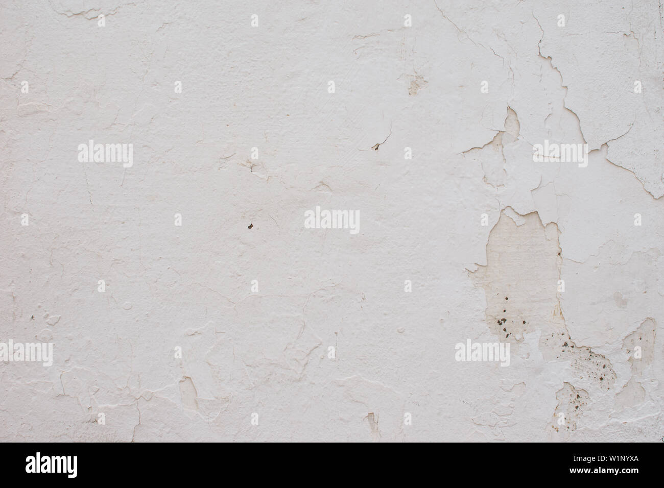 Muro Bianco di gesso, grande per la progettazione e la consistenza dello sfondo. Foto Stock