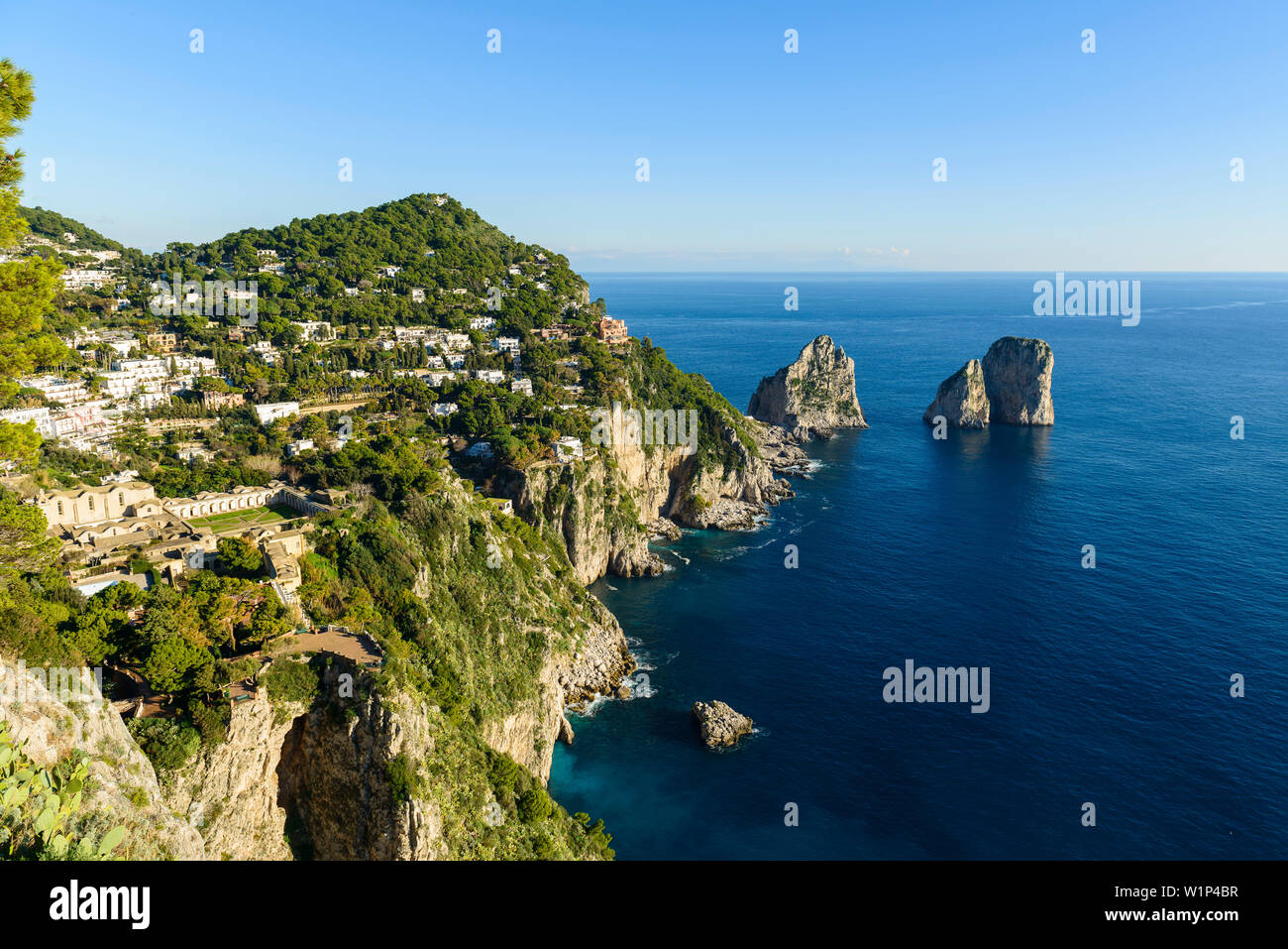 L'Isola di Capri, Napoli, Italia Foto Stock