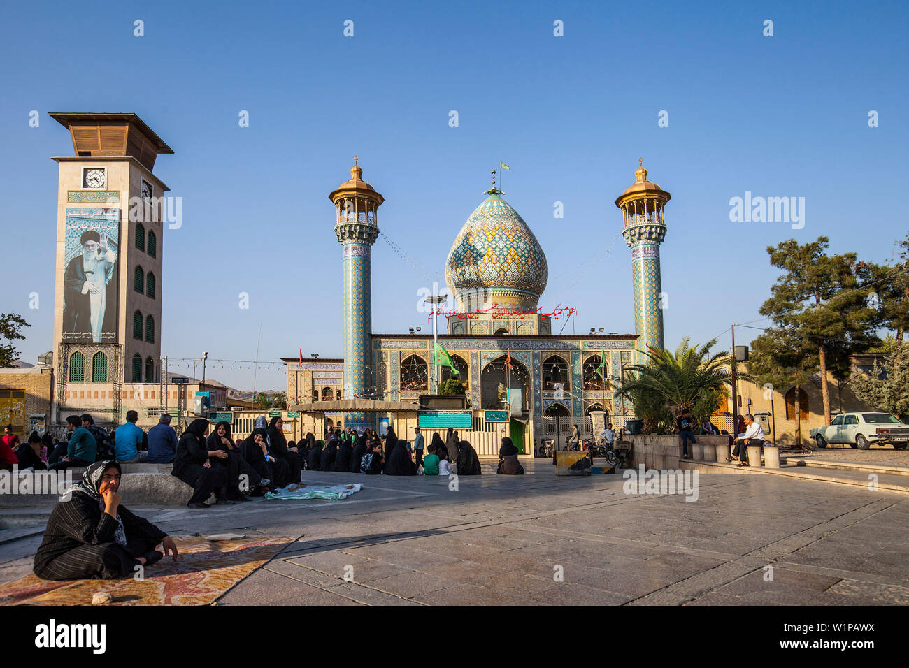 Seyed-Aladin Hoseyn santuario di Shiraz, Iran, Asia Foto Stock