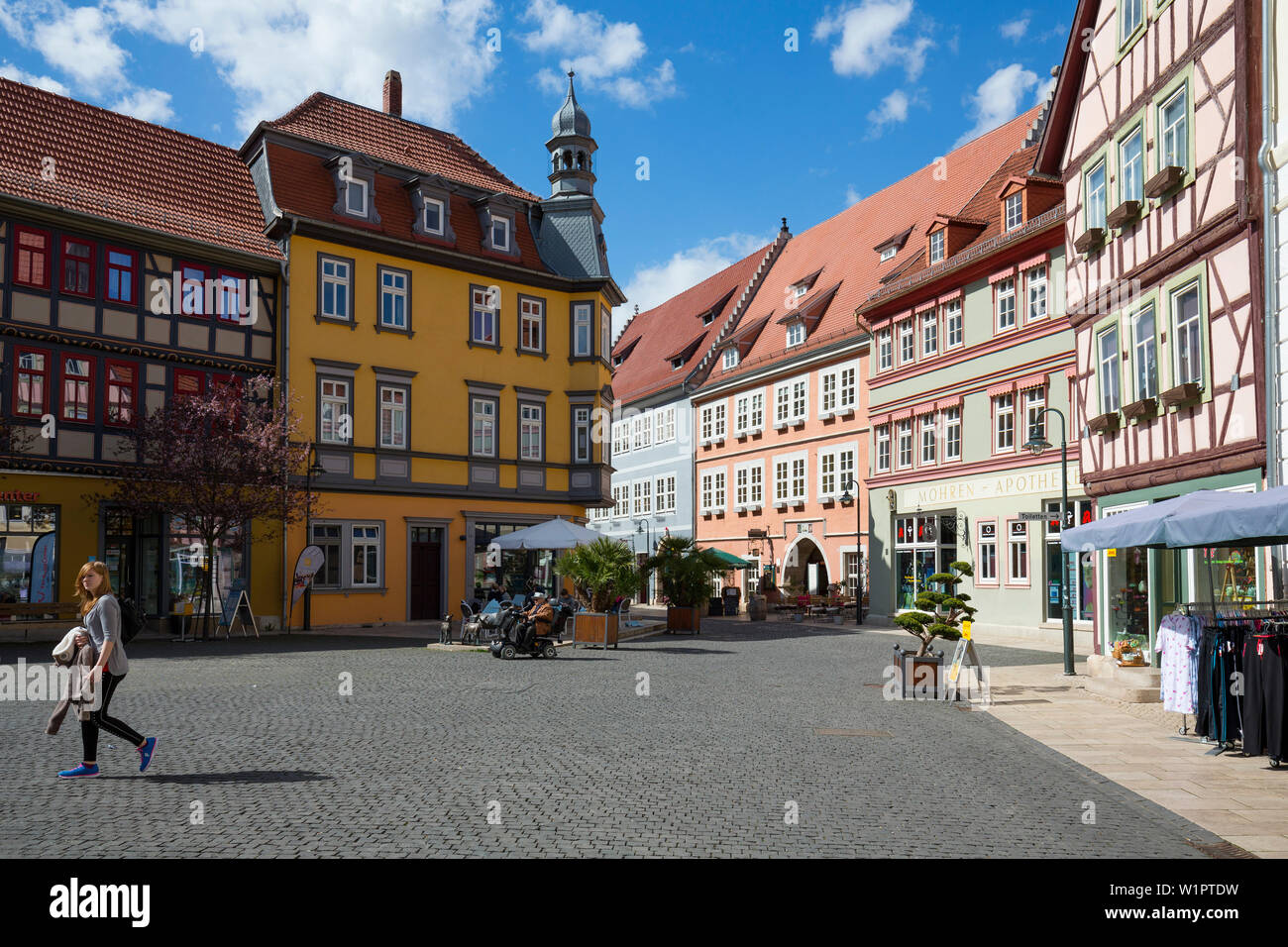 Neumarkt, Bad Langensalza, Turingia, Germania, Europa Foto Stock