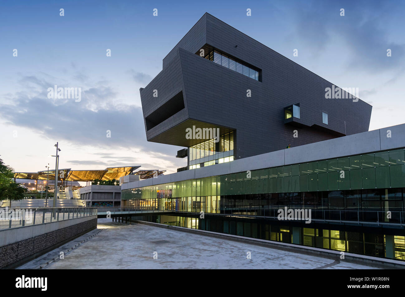 Disseny Hub, Nou Mercat dels Encants Foto Stock